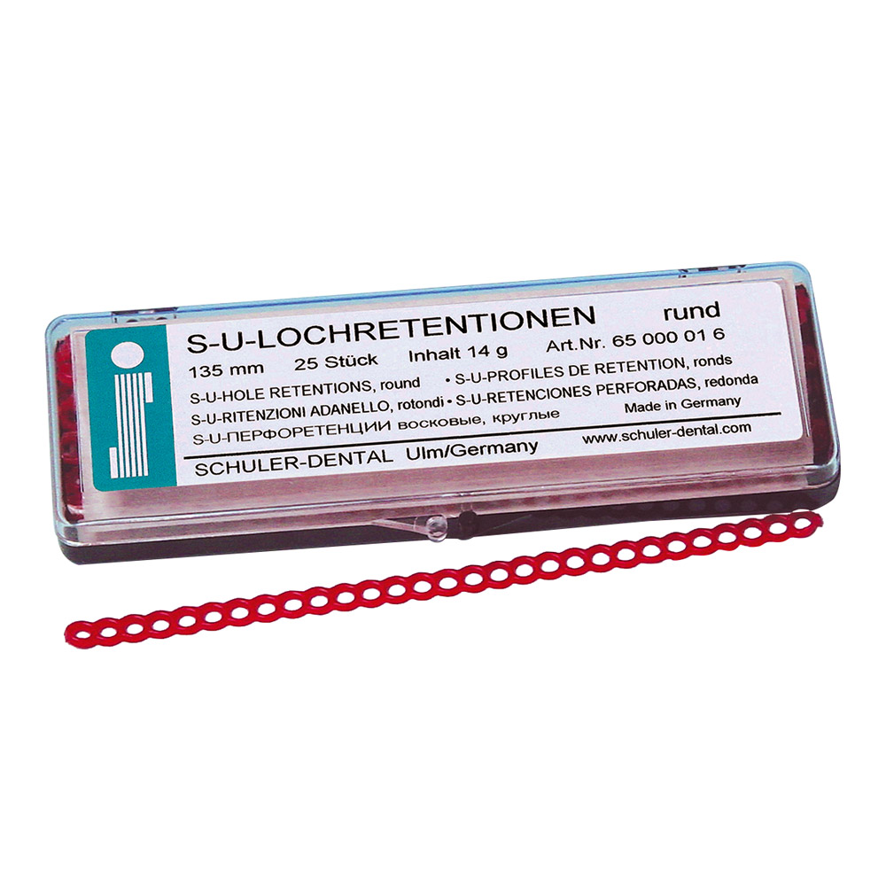 Lochretentionen rund, 25 Stück