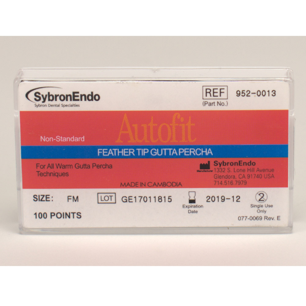 Guttaperchaspitzen Autofit Ft FM, 100 Stück