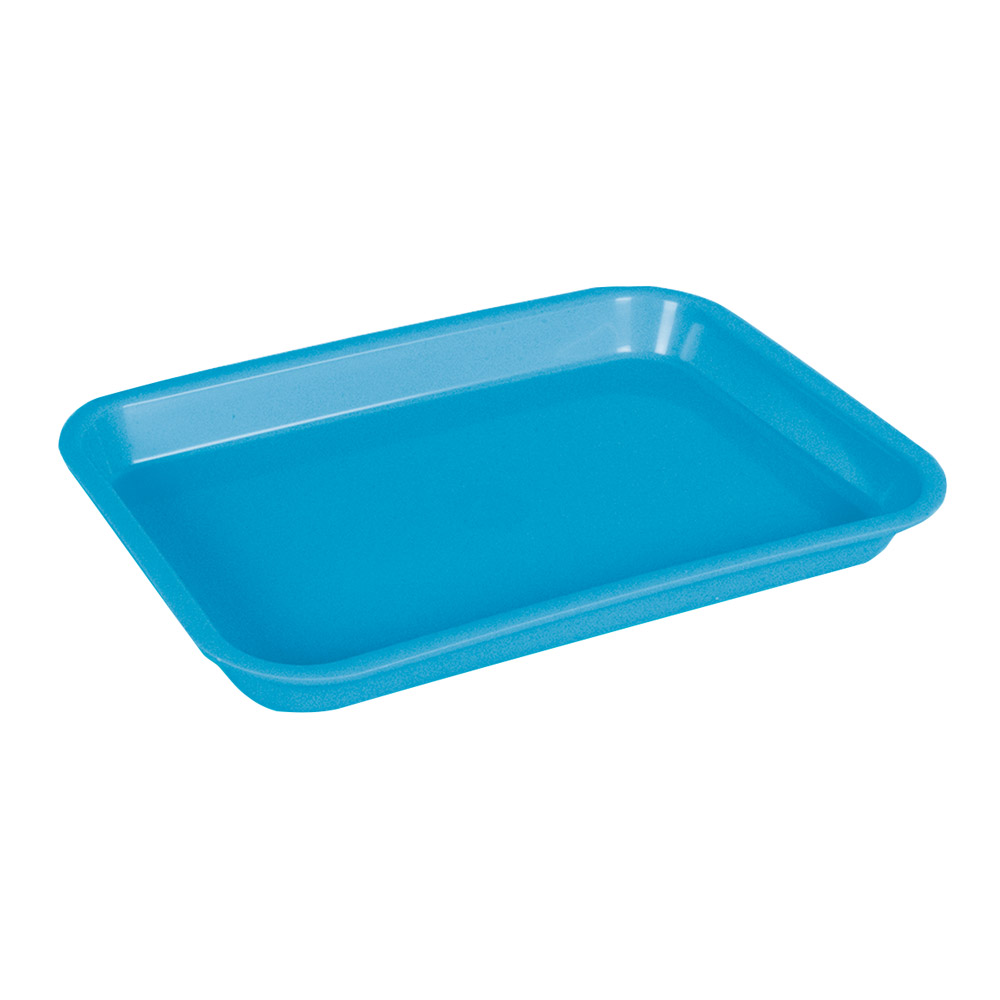 Mini-Tray ohne Einteilung neon blau, Stück