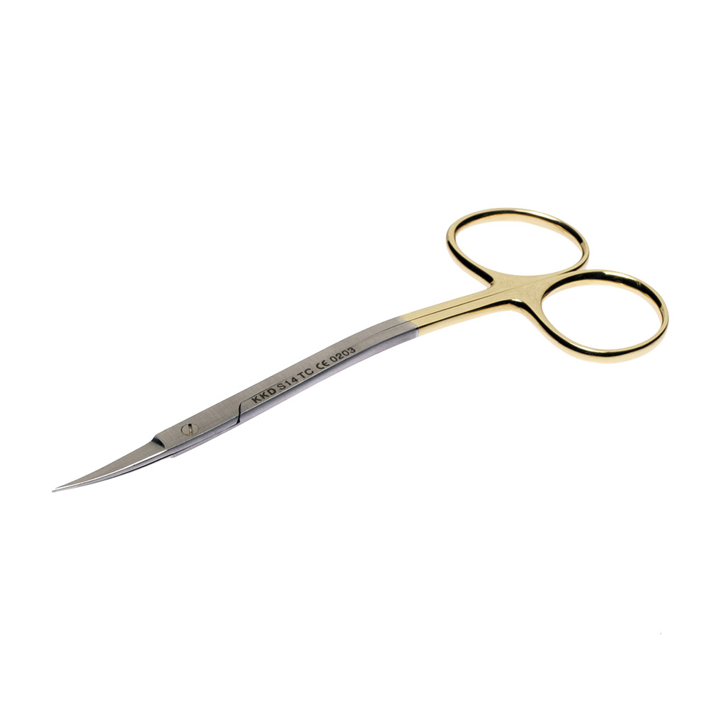 La Grange Schere 12,0 cm TC gebogen, Stück