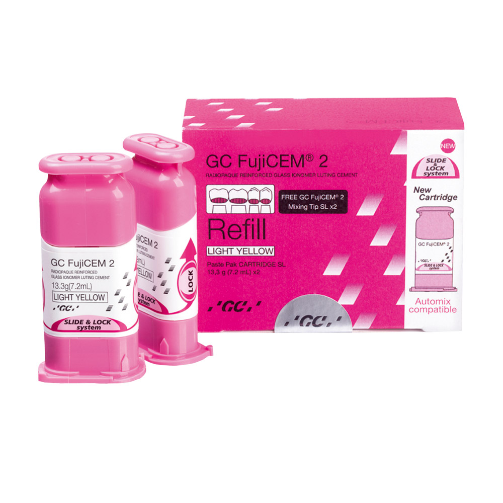 FujiCEM 2 SL, 2 x 13,3 g Nachfüllpaket