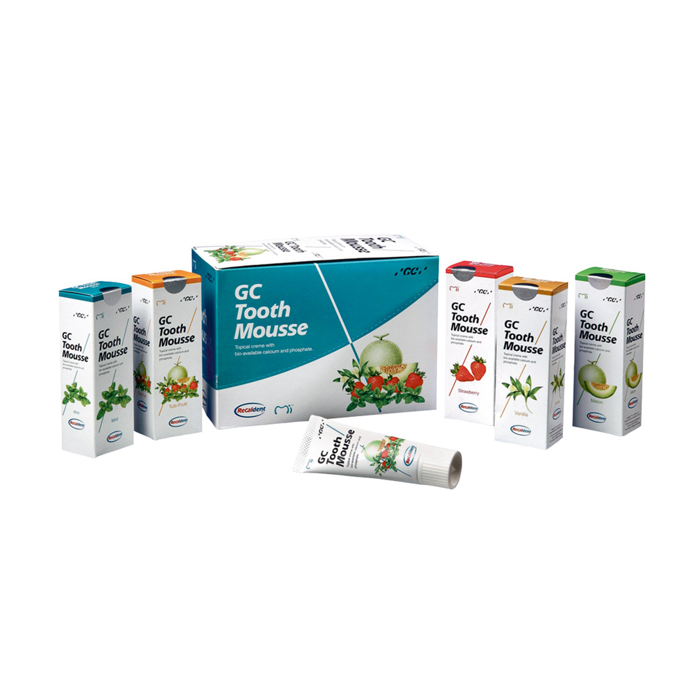 Tooth Mousse Tutti Frutti, 10 x 40 g Tube