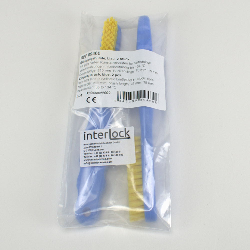 Reinigungsbürste Kunststoffborsten hart gerade, 2 Stück
