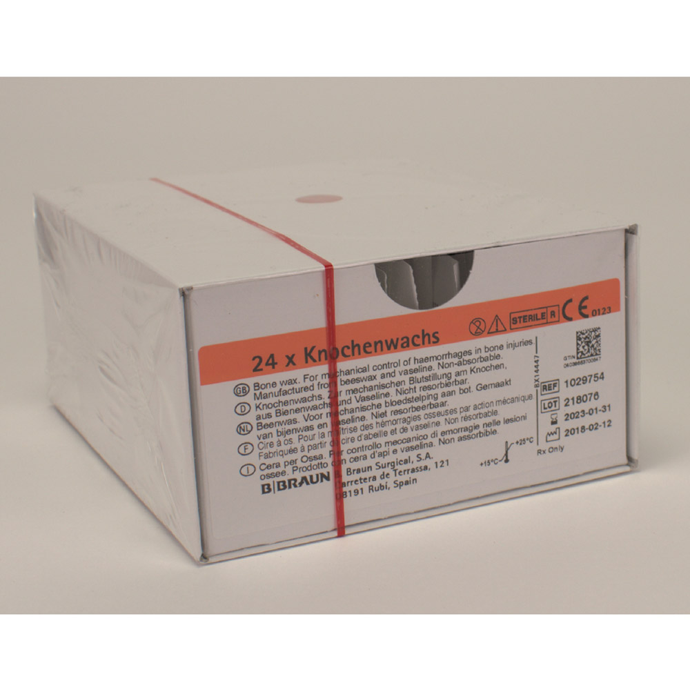 Knochenwachs, 24 Stück