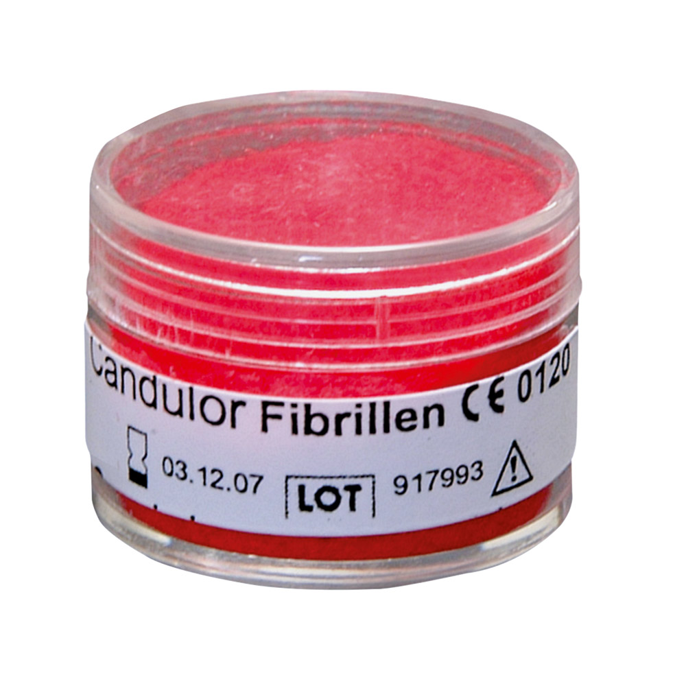Fibrillen (rote Einlegefäden), Packung
