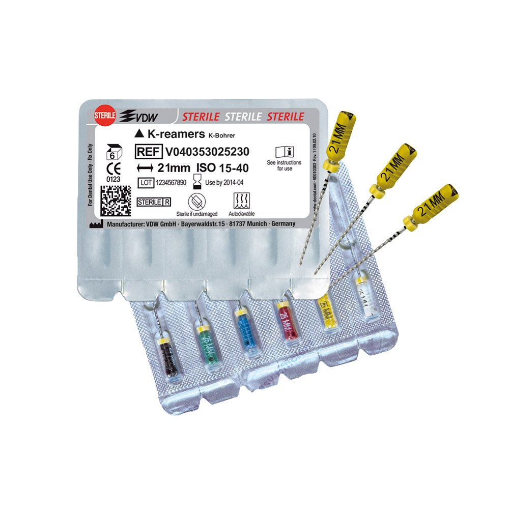 K-Bohrer 53 Gr.15 21 mm steril, 6 Stück