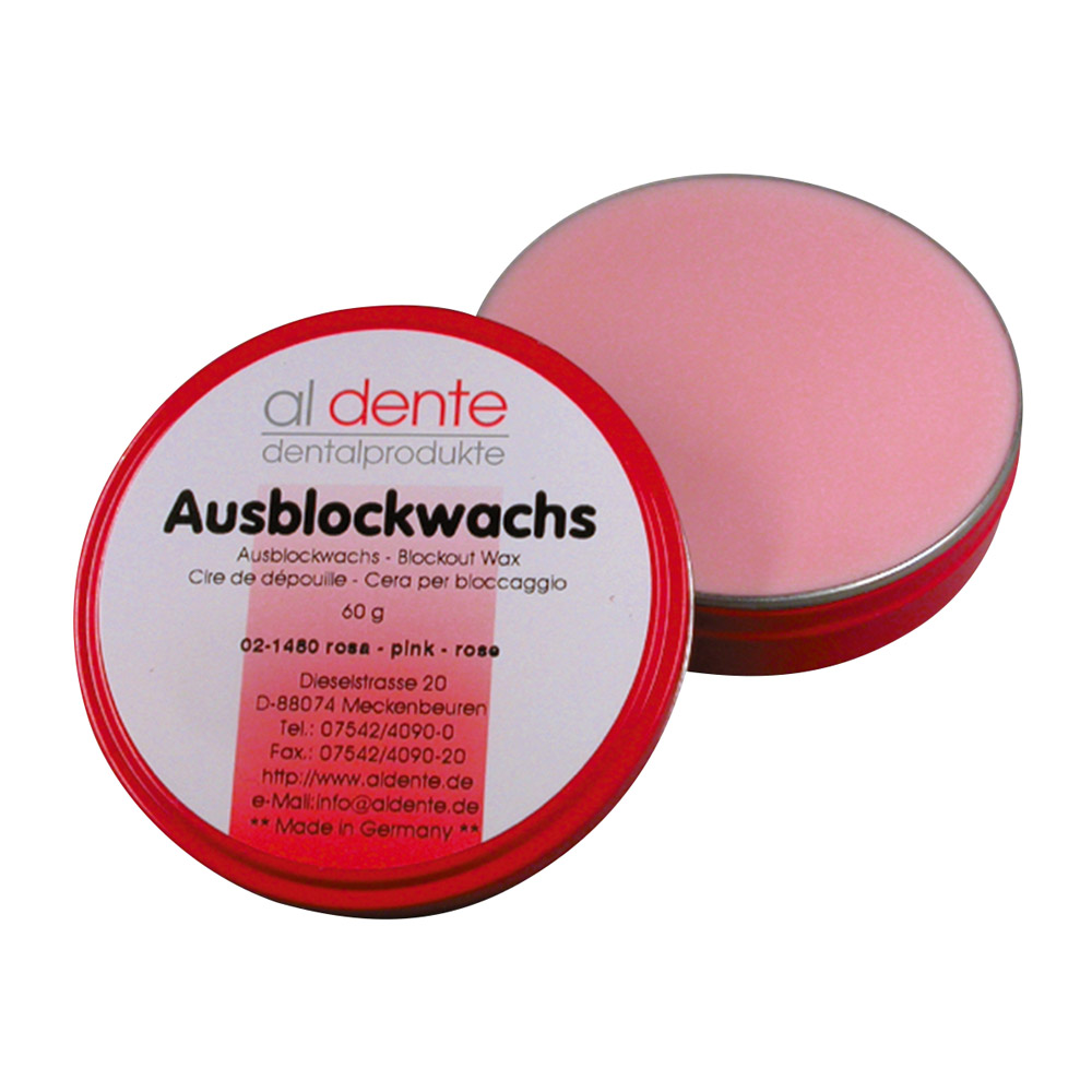 Ausblockwachs rosa für Modellguss, 70 g