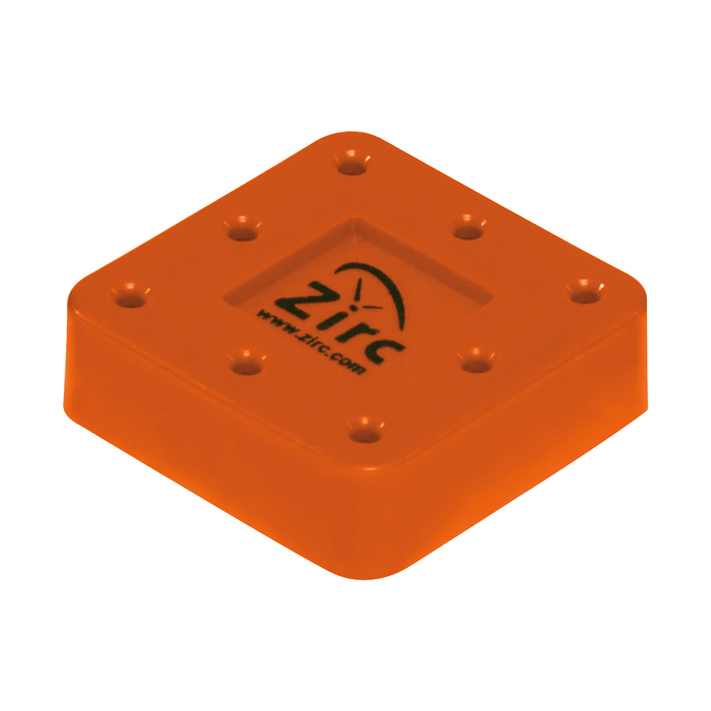 Bur Block 8-Loch magnetisch neonorange, Stück