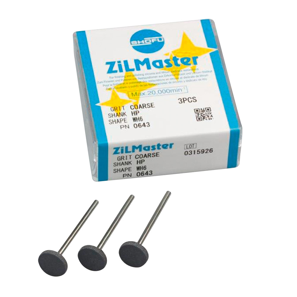 ZiLMaster Hst WH6 coarse, 3 Stück