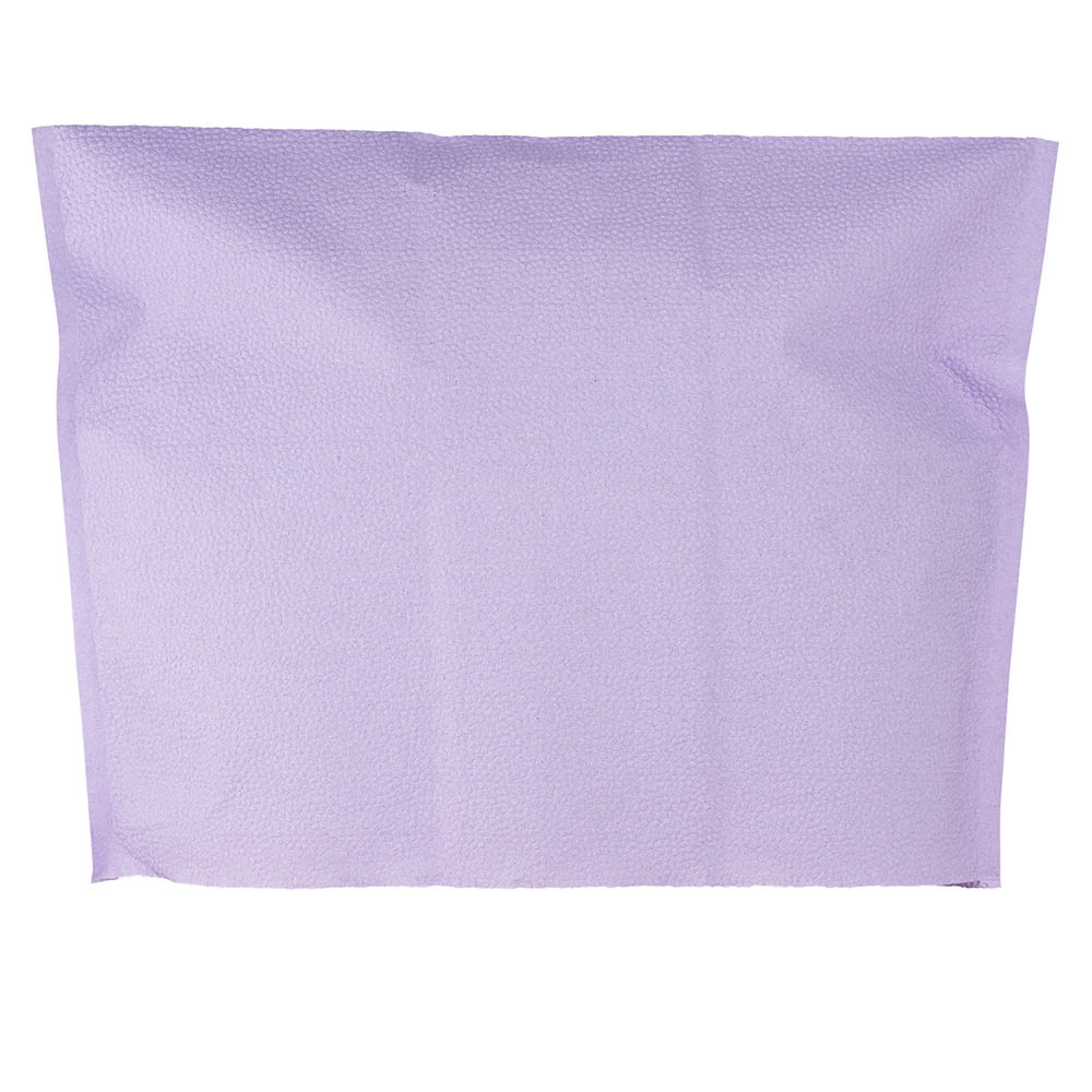 PLULINE Kopfschutztaschen 25 x 33 cm lila, 500 Stück