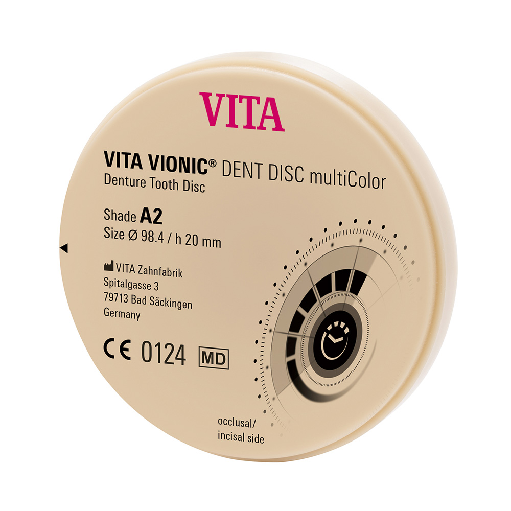 VITA Vionic Dent DiscMC A2 98,4 x 20 mm, Stück
