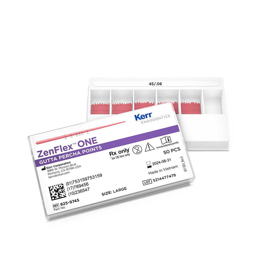 ZenFlex ONE Gutta Percha Points .06/.45 30mm, 50 Stück