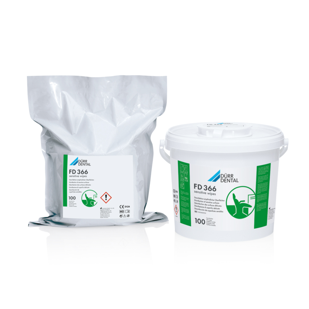 FD 366 Sensitive Wipes, 100 Stück Eimer