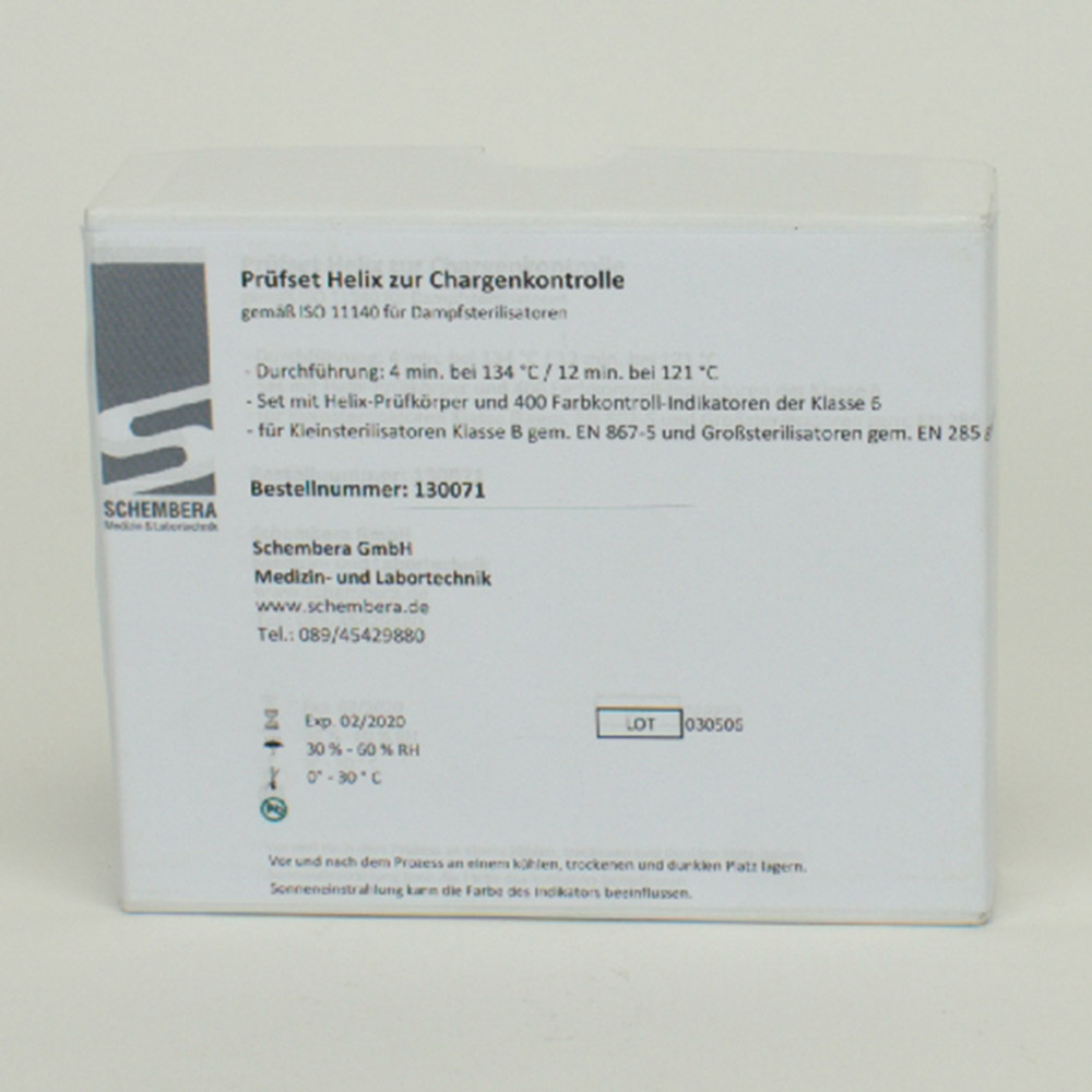 Helix Prüfset+Indikatoren, 400 Stück