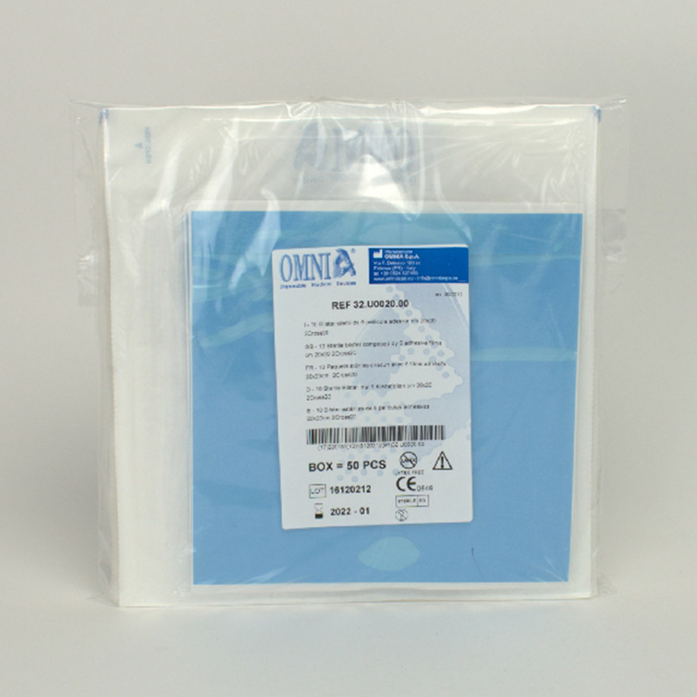 Klebefolien 20 x 20 cm steril 10 Blister Ã¡, 5 Stück