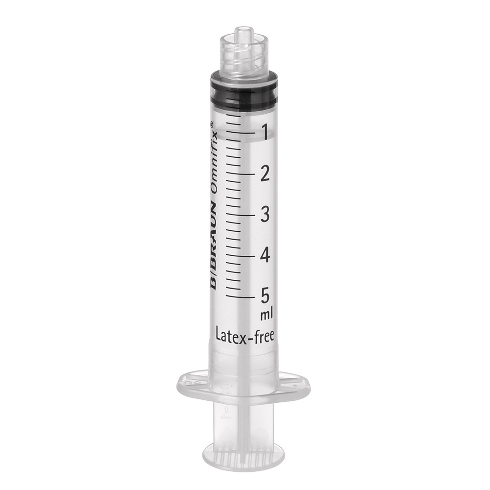 Omnifix Luer-Lock-Spritzen 5 ml, 100 Stück