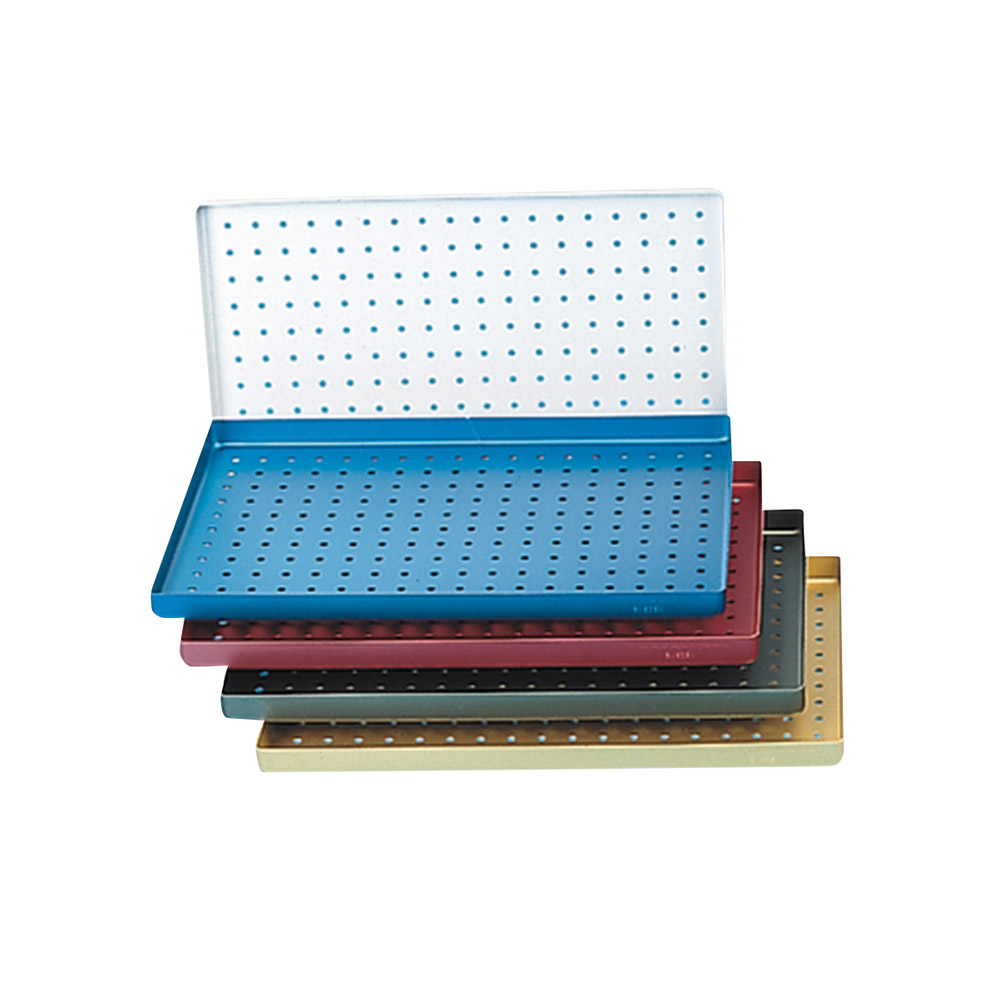 Tray Boden Alu gelocht 28 x 18 cm silber, Stück