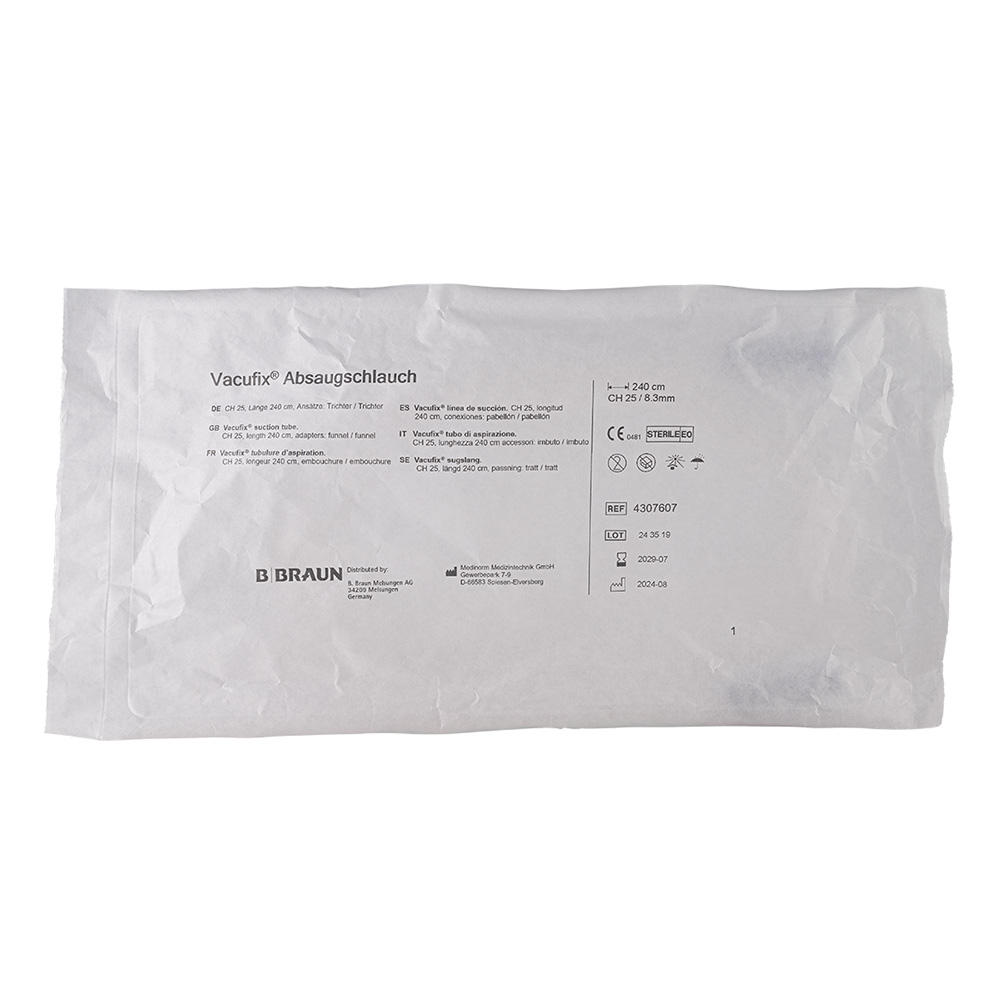 Vacufix Absaugschlauch Trichter/Trichter 240 cm, Stück