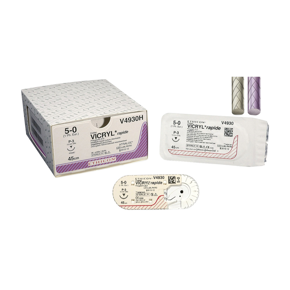 Vicryl Rapid ungefärbt 3-0 FS2 0,45, 36 Stück