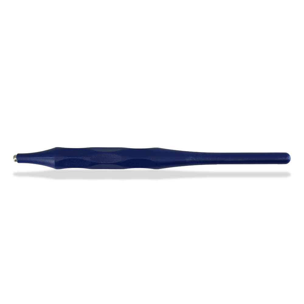 PLULINE MUNDSPIEGELGRIFF ERGOform 134° SS ozeanblau, Stück