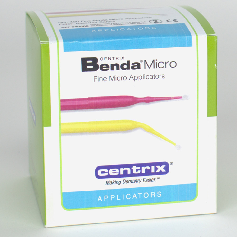 Benda Brush Applikatoren Micro fein, 4 x100 Stück Sortiment