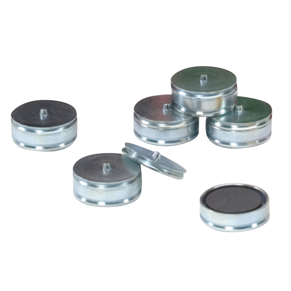 Haftplatten mit Rillenretentionen MSF110, 50 Stück