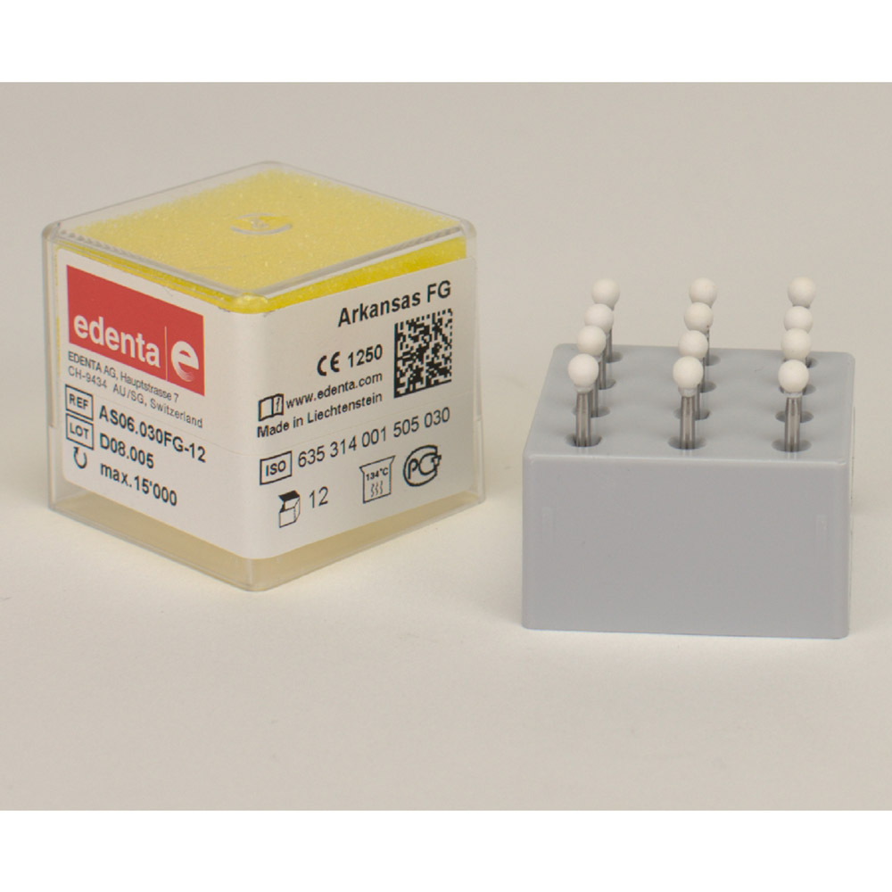 Arkansas Stein FG AS 06 030 extrafein weiß, 12 Stück