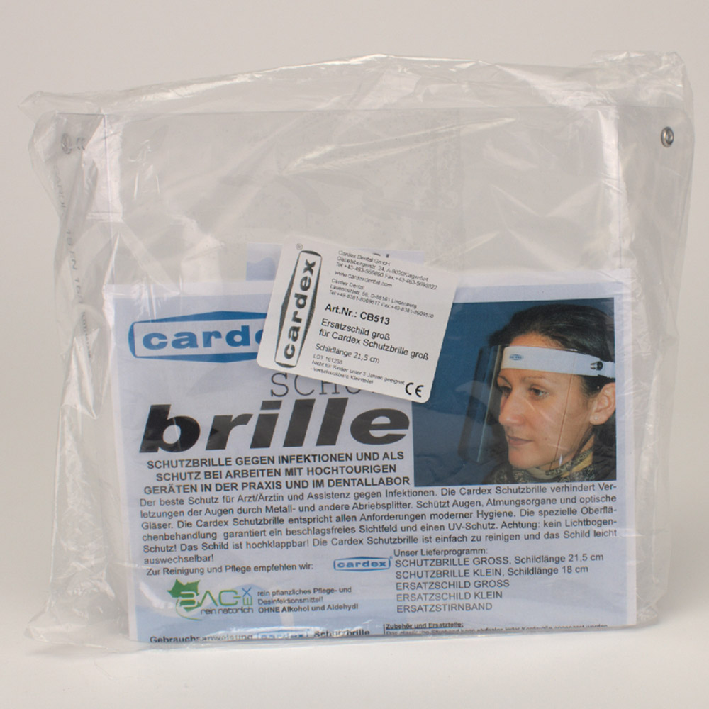 Cardex Ersatzschild groß, Stück