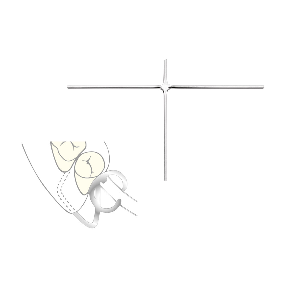 Klammerkreuze TK 0,90 mm, 10 Stück