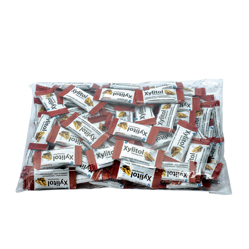 miradent Xylitol Gum Cinnamon, 100 x 2 Stück