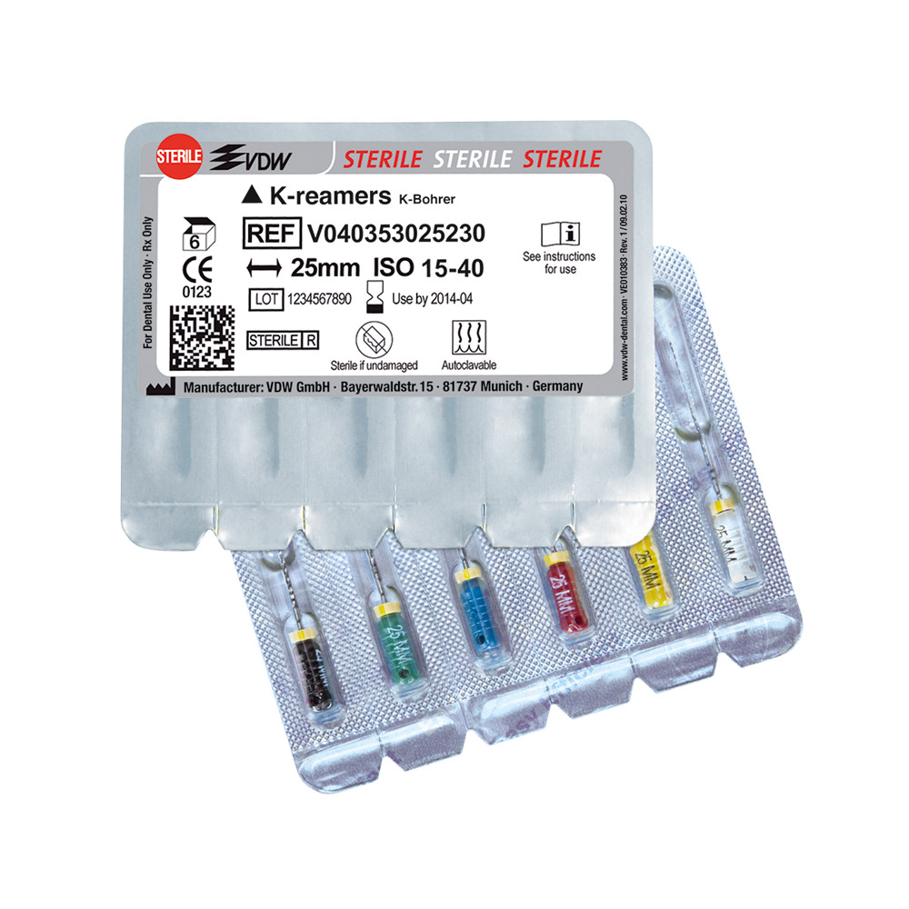 K-Bohrer 53 Gr.15 31 mm steril, 6 Stück