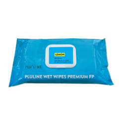 PLULINE Wet Wipes Premium FP lemon, 60 Blatt