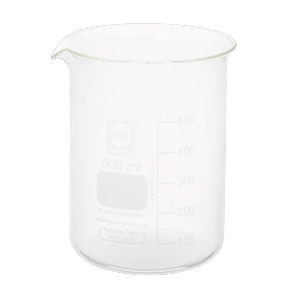 Transsonic Reinigungsglas 600 o.D.St