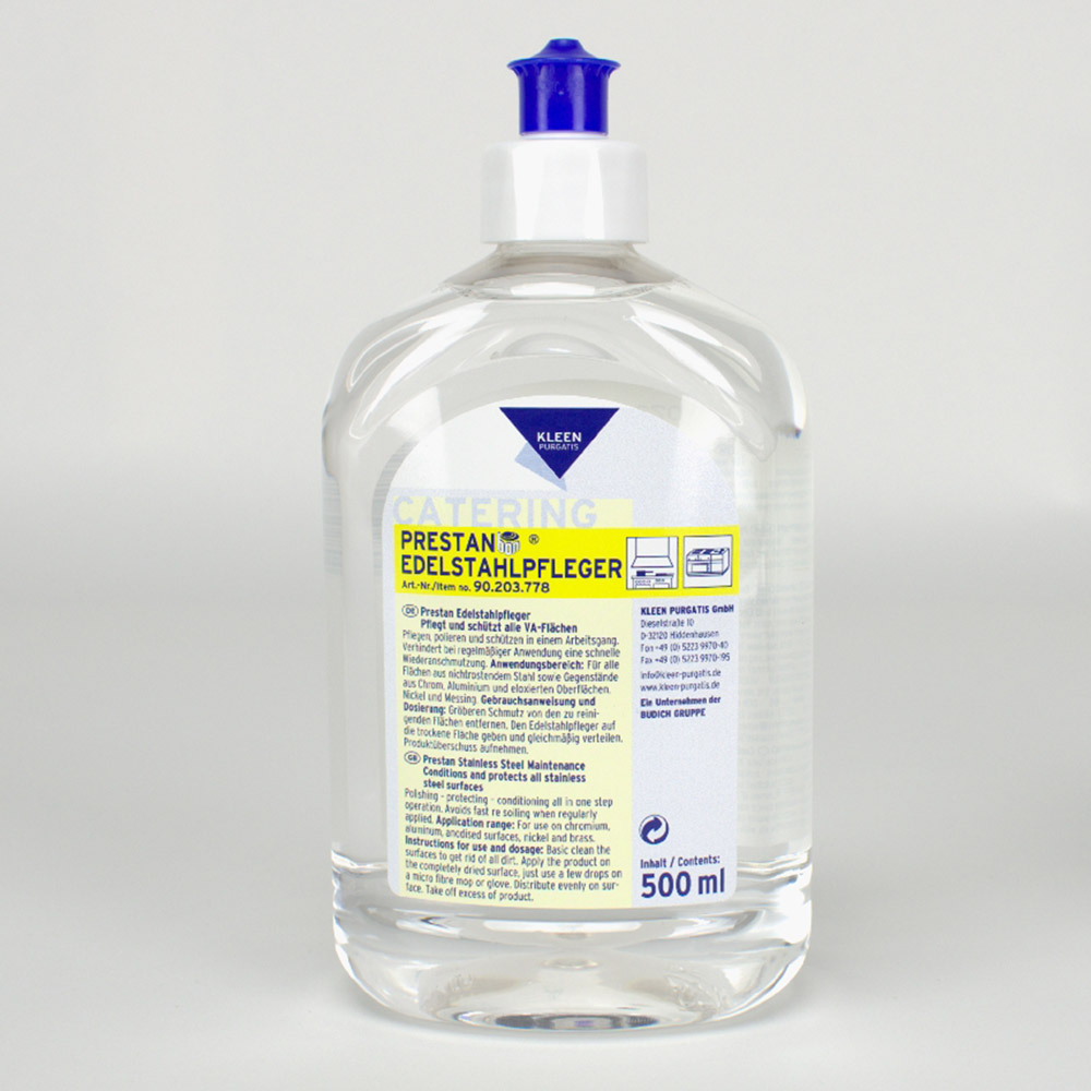 Prestan Edelstahlpflege, 500 ml Flasche