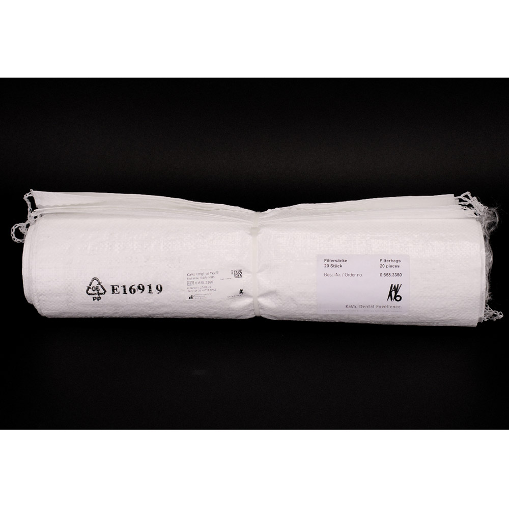 Abfallbeutel für Gipsfanganlage, 20 Stück