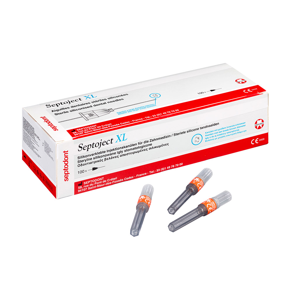 Septoject XL kurz G27 0,4 x 25 mm, 100 Stück