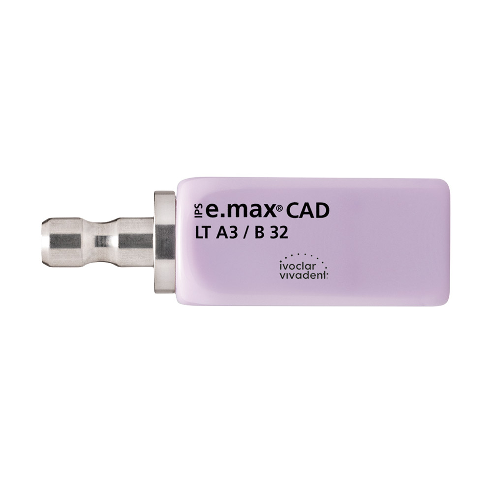 IPS e.max CAD Cerec/Inlab LT A3 B32, 3 Stück