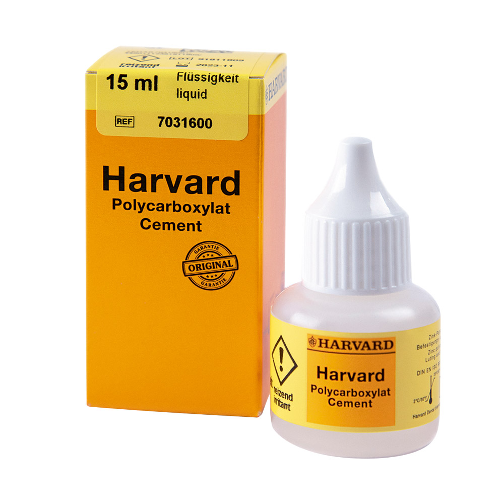 Harvard Polycarboxylat Cement Flüssigkeit, 15 ml Flasche