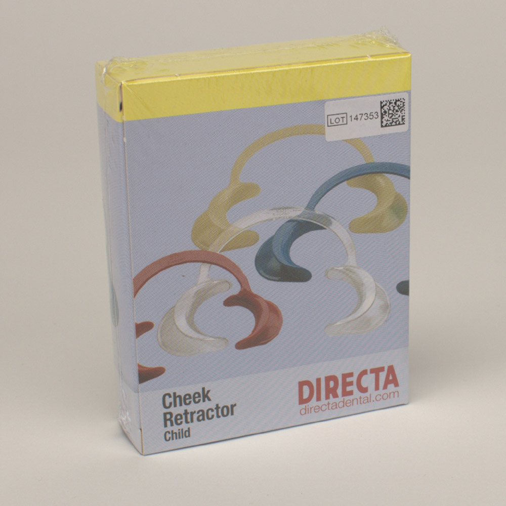 Directa Cheek Retractor Kinder blau, 2 Stück