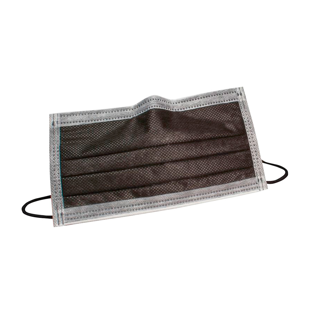 Monoart Pro 4 Perfect Fit Mundschutz schwarz, 50 Stück