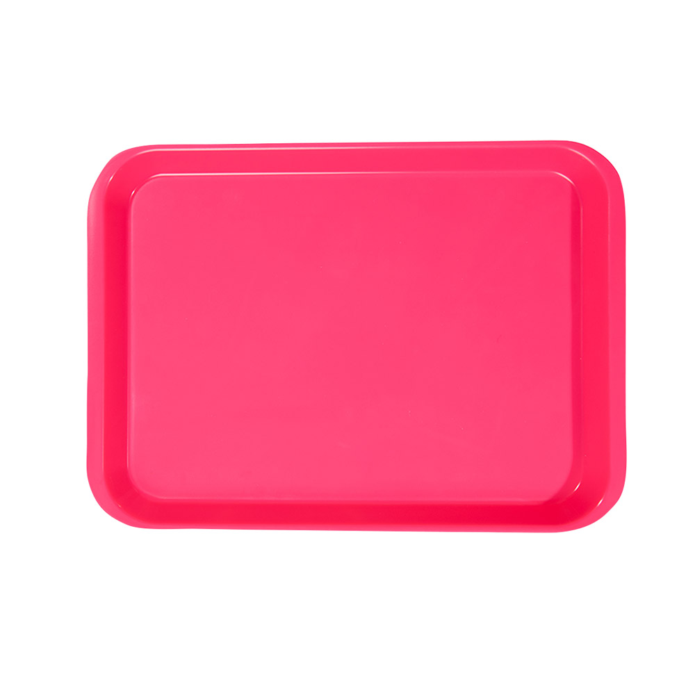 Behandlungstray ohne Einteilung pink, Stück