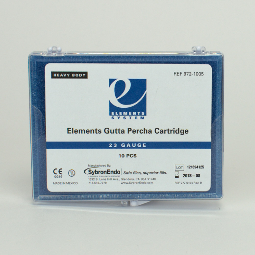 Guttapercha Cartridge 23g HB, 10 Stück