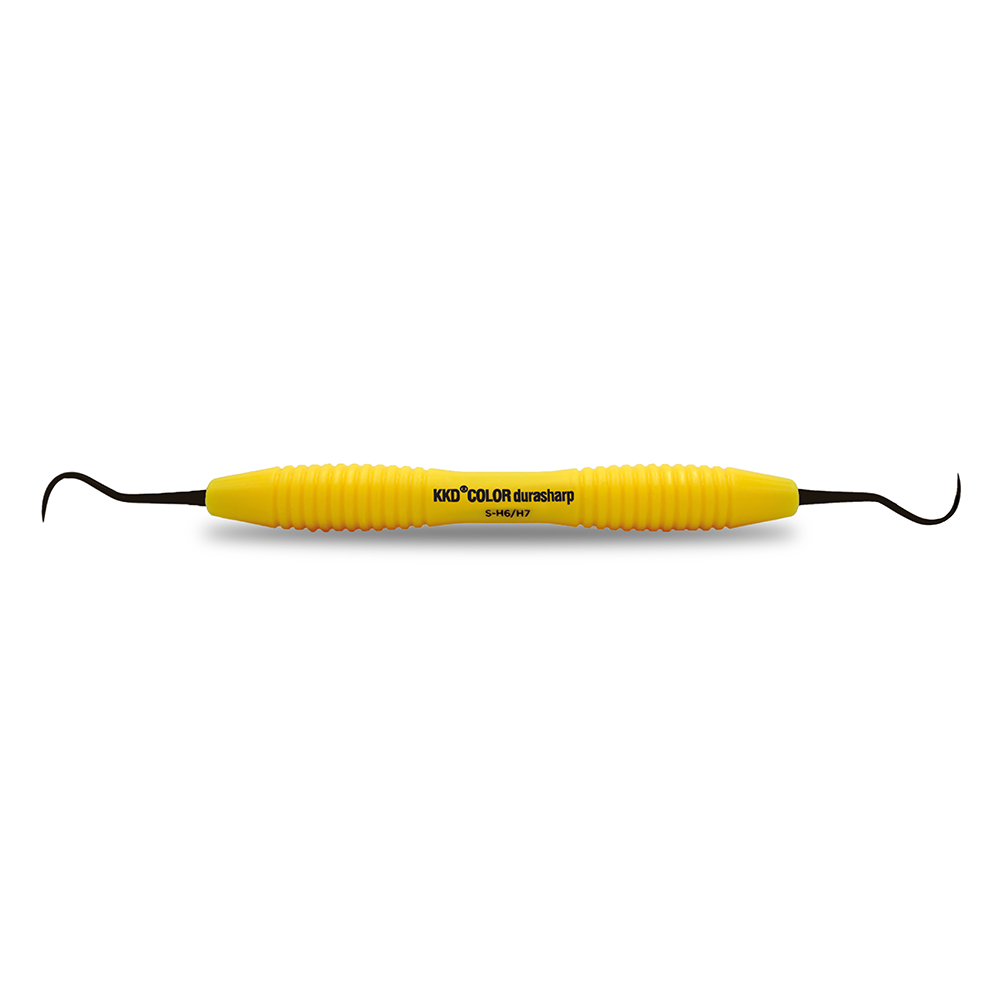 KKD COLOR durasharp Scaler S-H6/H7 gelb, Stück