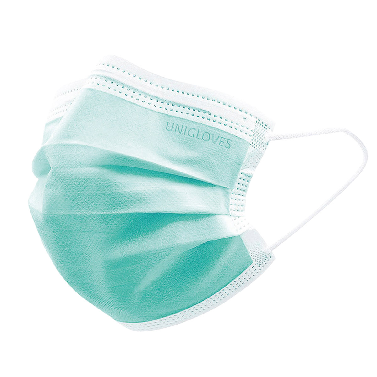 Mundschutz Profil Plus latexfrei grün , 50 Stück