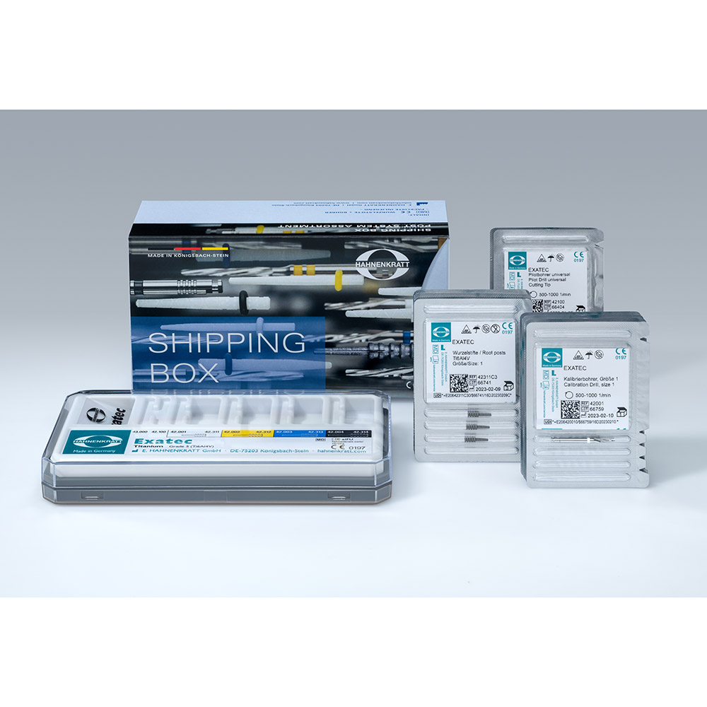 Exatec Titan Stifte, Standard-Sortiment
