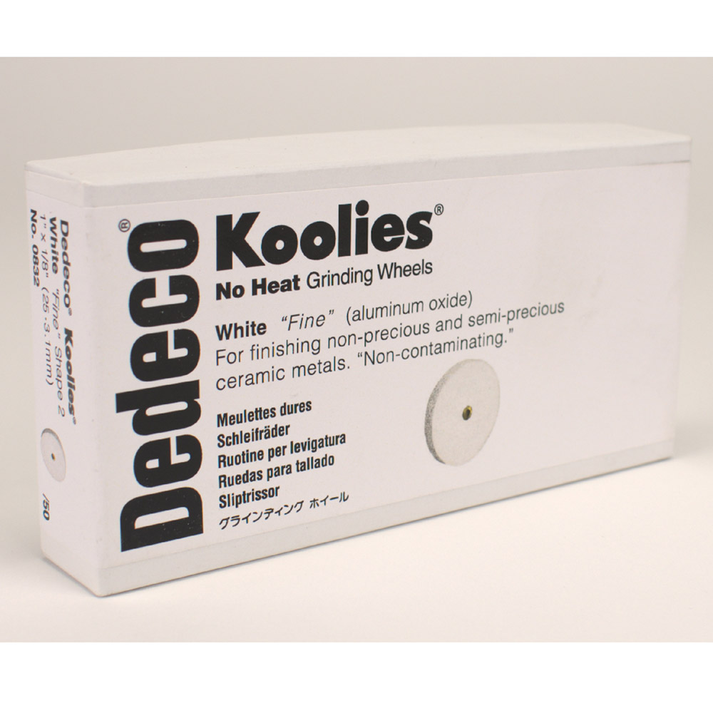 Dedeco Koolies # 2 weiß, 50 Stück
