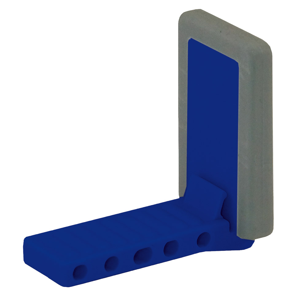RWT Color Safety Bissplatten Anterior blau, 8 Stück