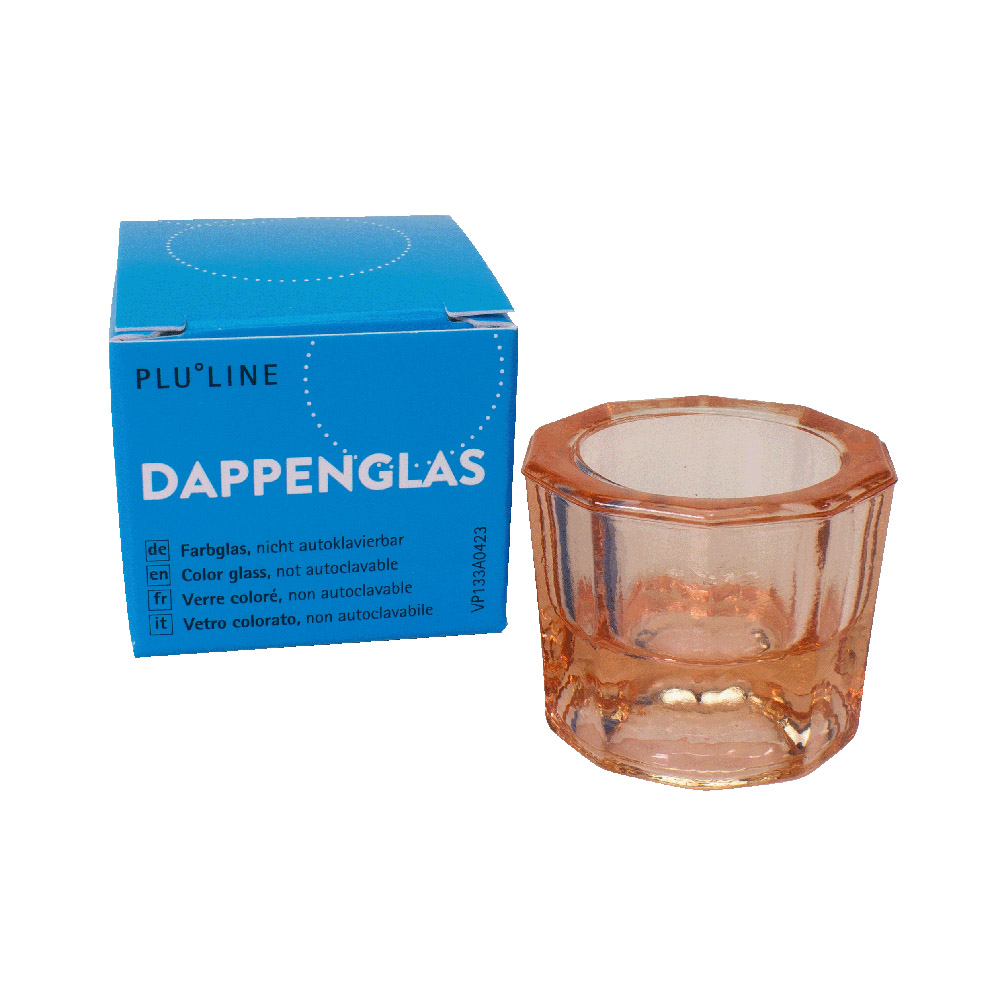 PLULINE Dappenglas rosalin, Stück