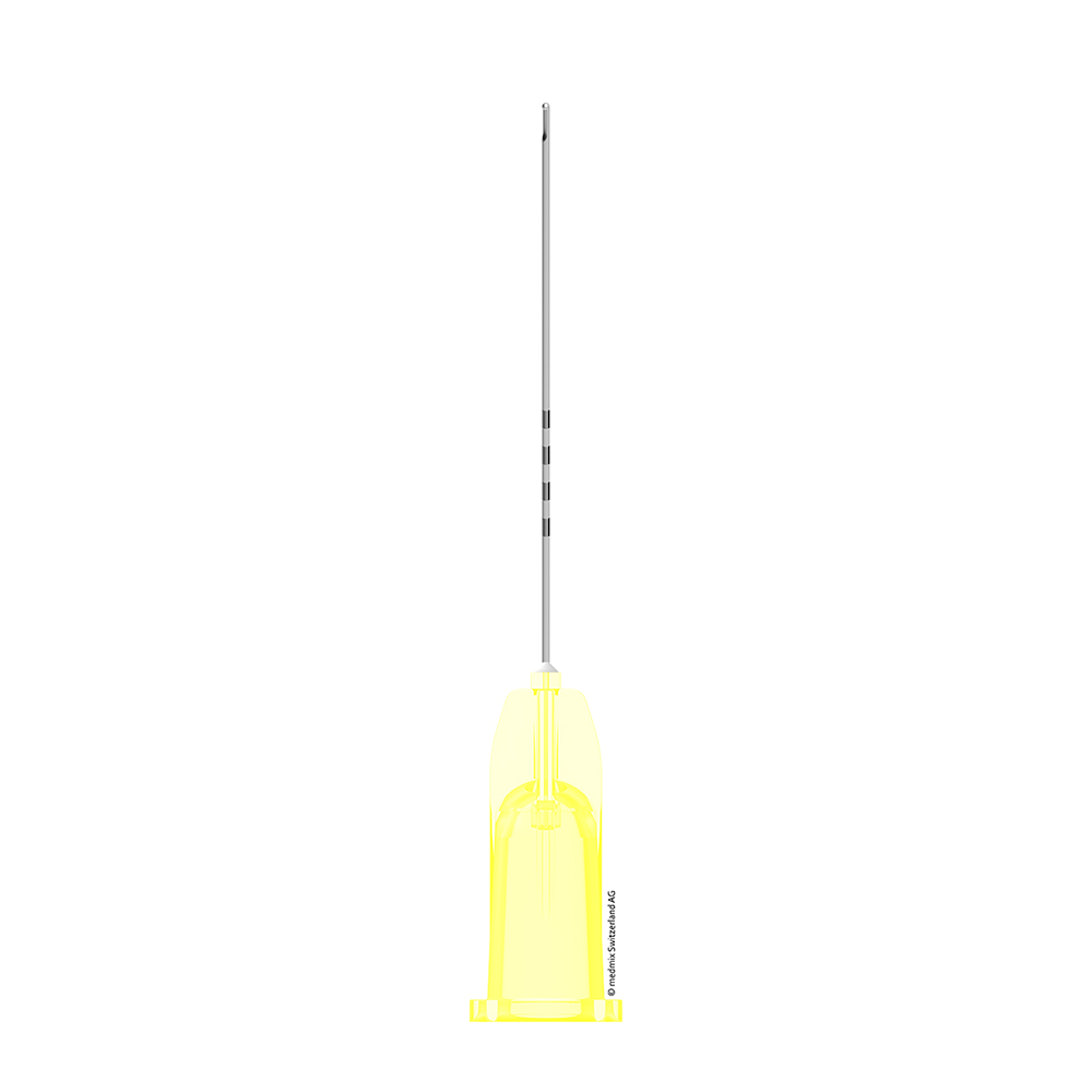 Endo Absaugkanüle 30G 0,3 x 32 gelb, 25 Stück
