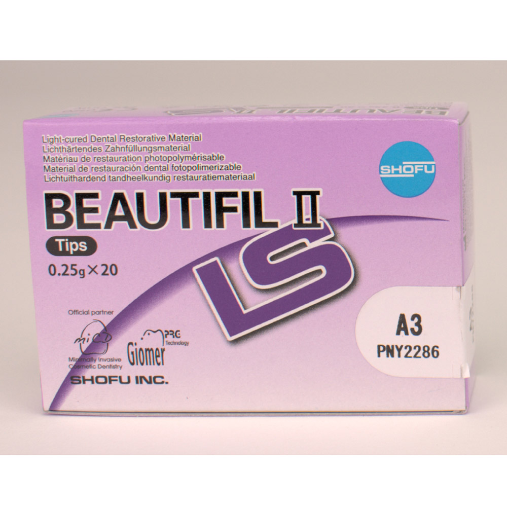 Beautifil II LS A3, 20 x 0,25 g Tips